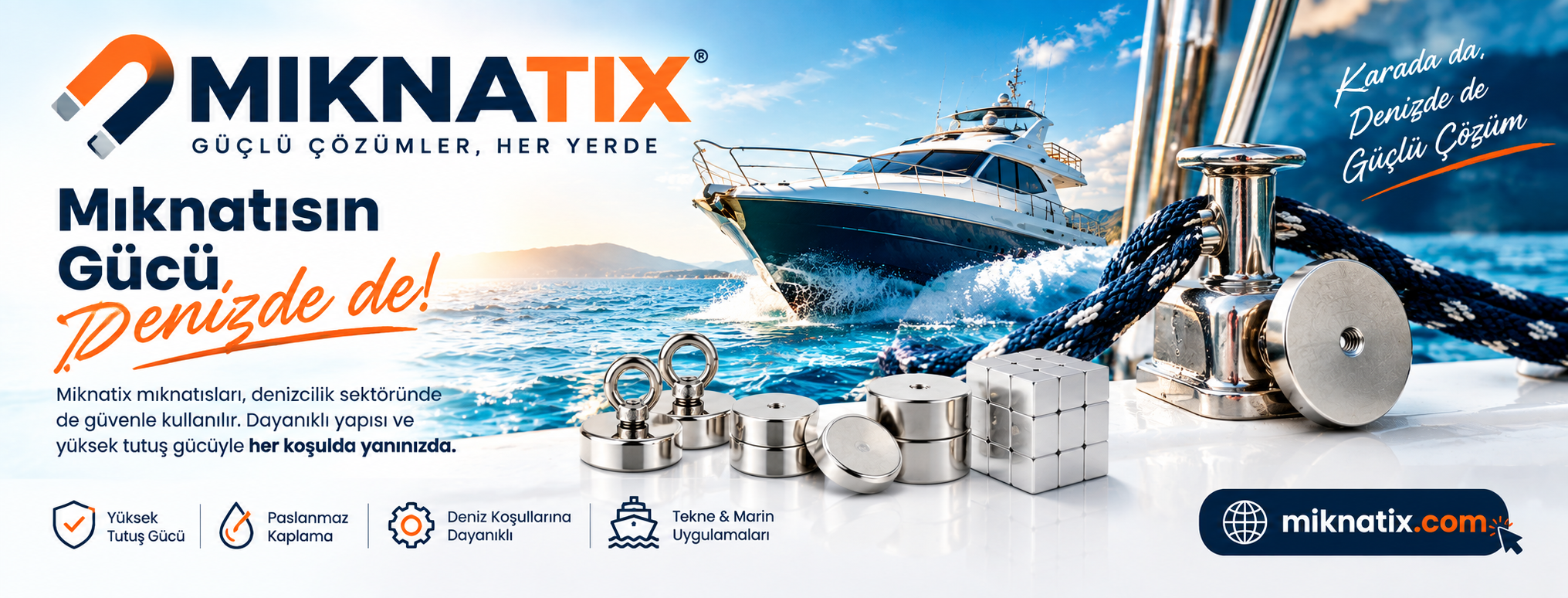 MIKNATIX — Mıknatısın gücü denizde de