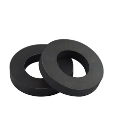 60×32×10 mm Düz Delikli (Halka) Ferrit Mıknatıs