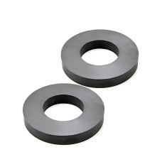 90×40×15 mm Düz Delikli (Halka) Ferrit Mıknatıs